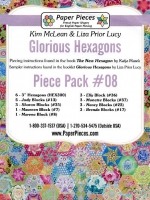 Glorious Hexagons Paper Pieces Pack #08