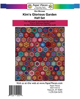 Kim's Glorious Garden Half Set Paper Pieces