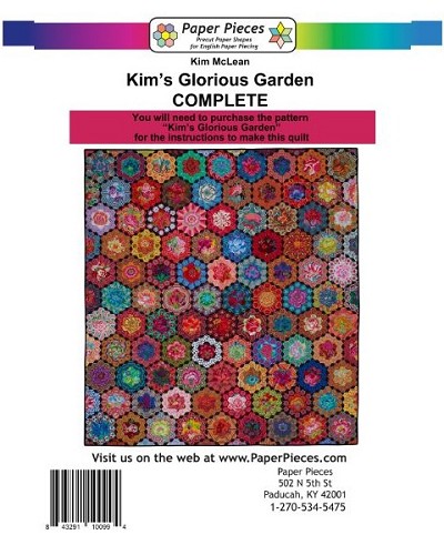 Kim's Glorious Garden Full Set Paper Pieces 